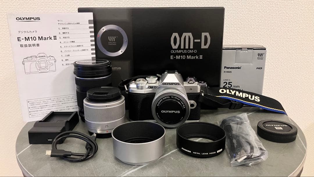 【wada】OLYMPUS OM-D E-M10 Mark Ⅲ セット