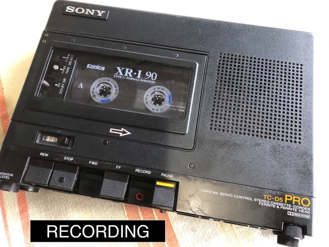 SONY　TC-D5PRO カセットコーダー