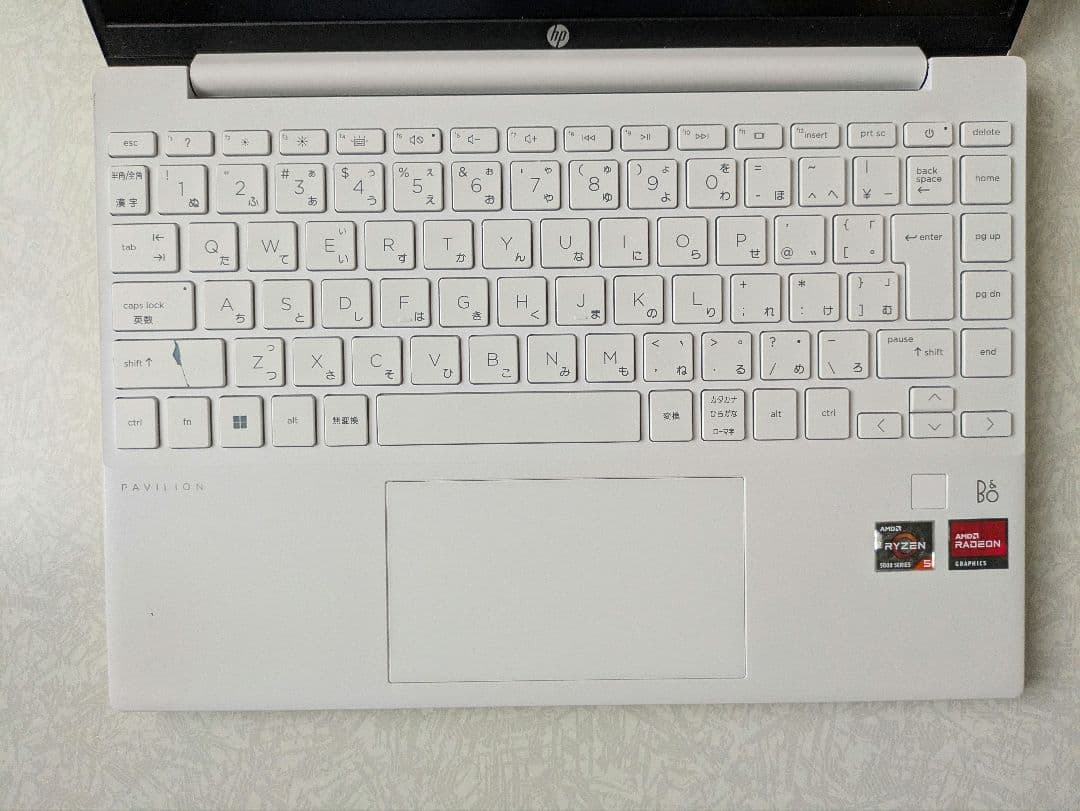 HP Pavilion Aero 13 ノートPC 本体(一部キーボード故障)