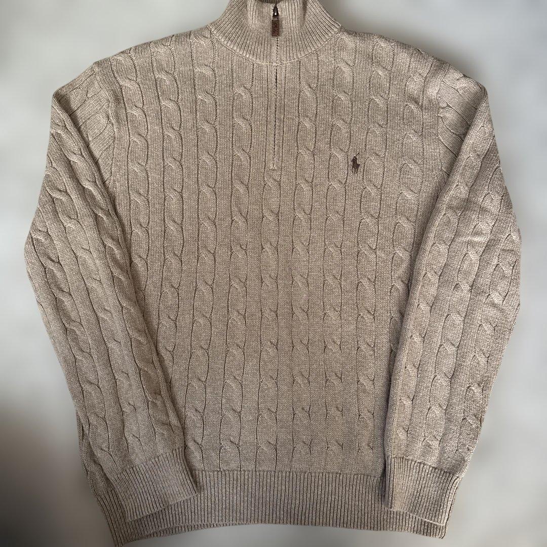 polo Ralph Lauren ニット　knit ハーフジップ