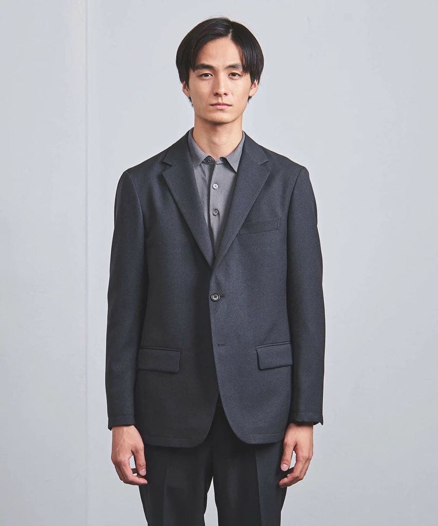 新品★洗濯可 テーラードジャケット 紺 UNITED ARROWS ¥35200