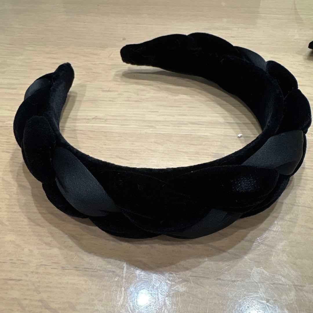 アレクサンドル ドゥ パリ カチューシャ ベロア