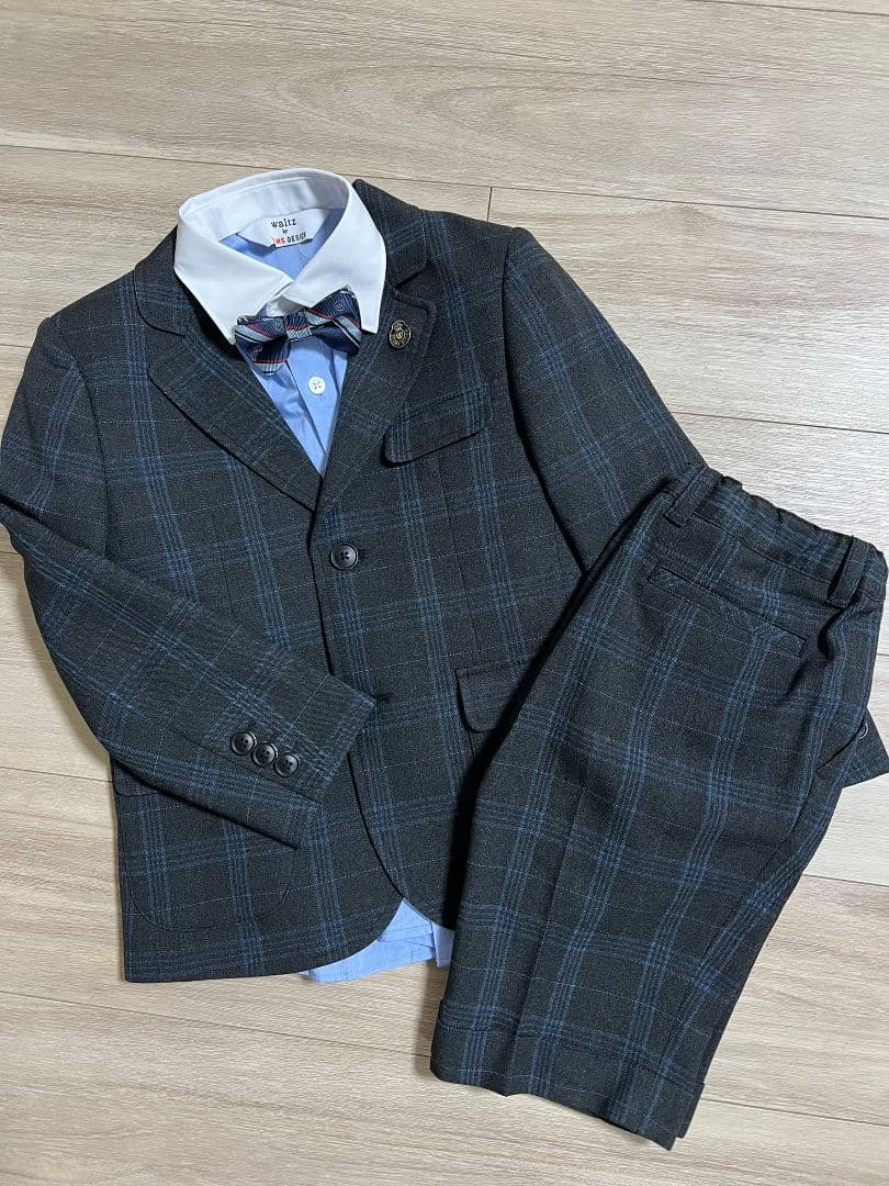 BEAMS フォーマル　スーツ・シャツネクタイセット 卒園　入学用！120