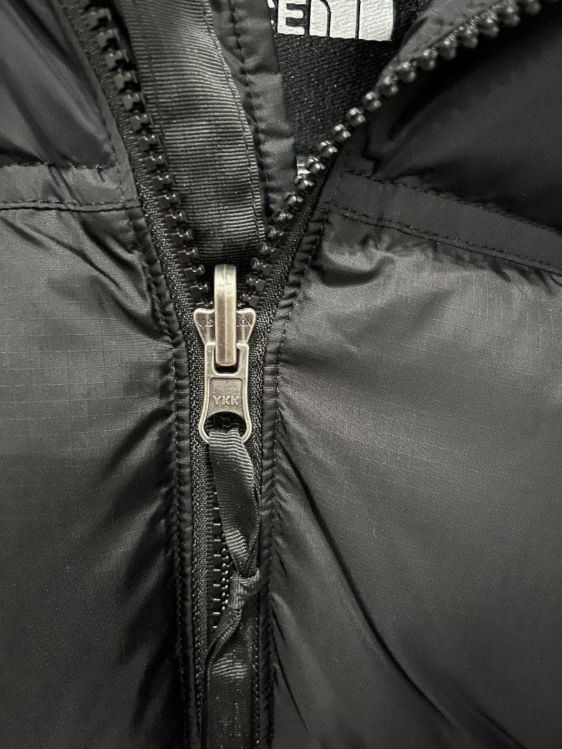 極美品【M】サノースフェイス ヌプシ ブラック メンズ 700fill