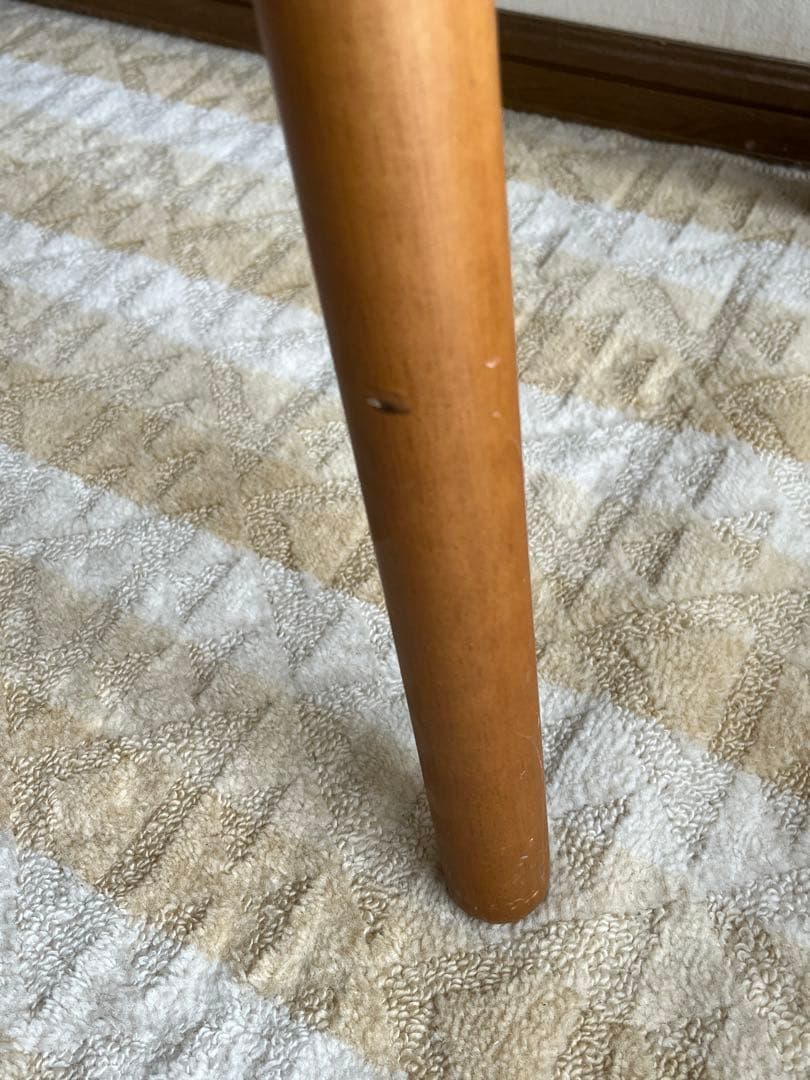 北欧ウッドデスク　引き出し付　パソコンデスク