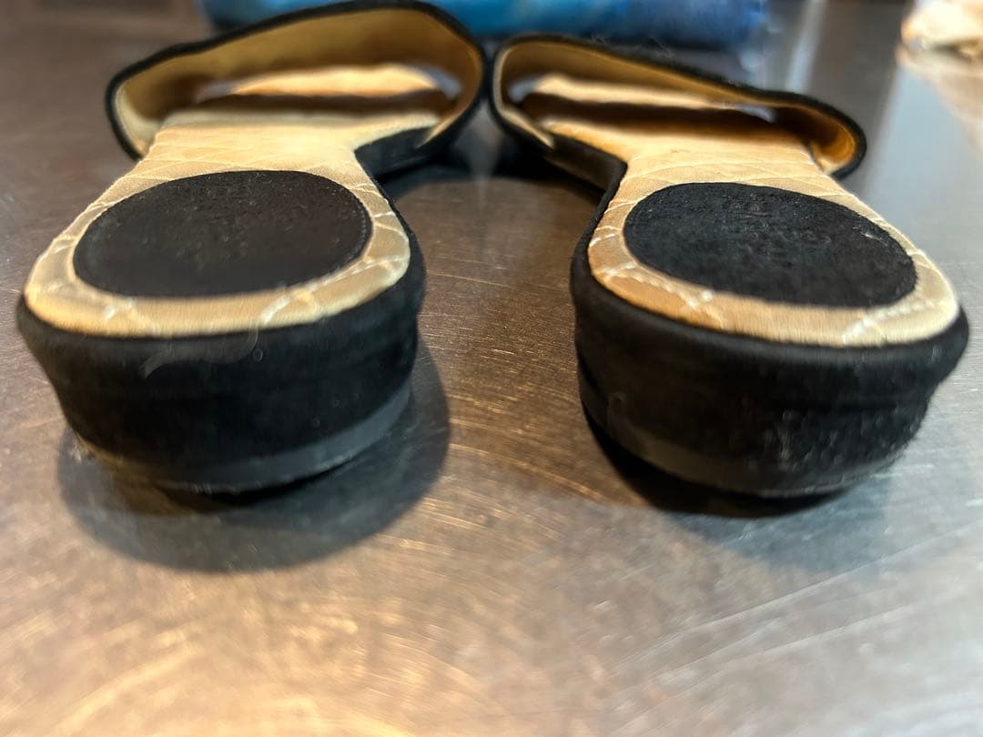 CHANELシャネル　フラットサンダル　CCマーク　34