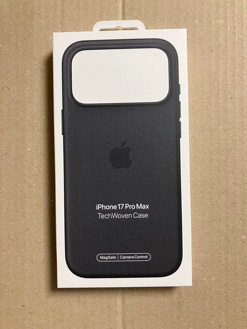 iPhoneアクセサリー iPhone 17 PRO MAX Tech Woven case BLACK