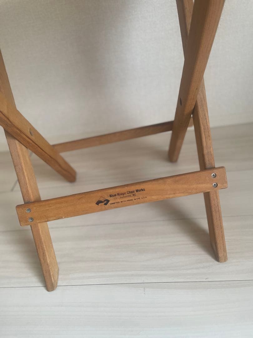 希少旧ロゴ フォールディングテーブルBlue Ridge Chair Works