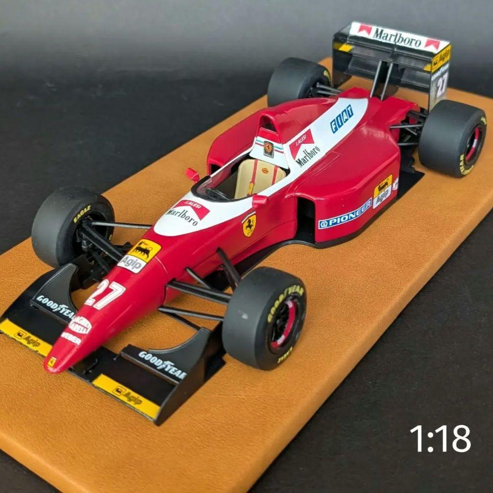 ミニチャンプス 1/18 フェラーリ F93A 1993 #27 J.アレジ