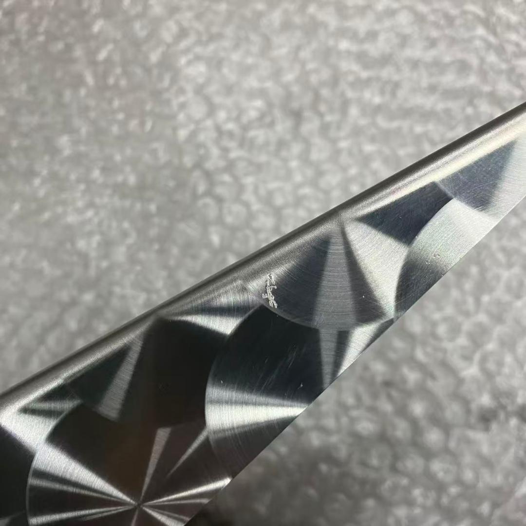 0591 一文字型スピンナー ウロコ柄 19.5インチ 3穴4穴兼用 2個セット