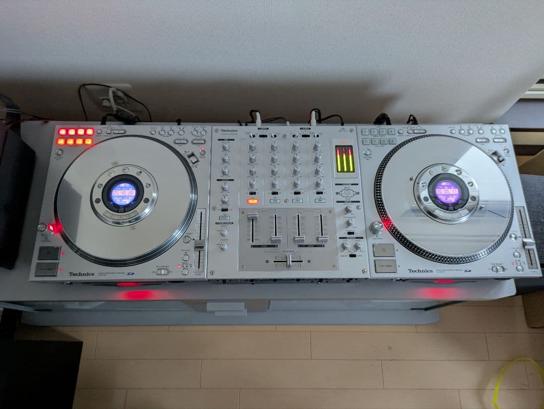 （美品）テクニクス SL-DZ1200 ×2 & SH-MZ1200 DJセット