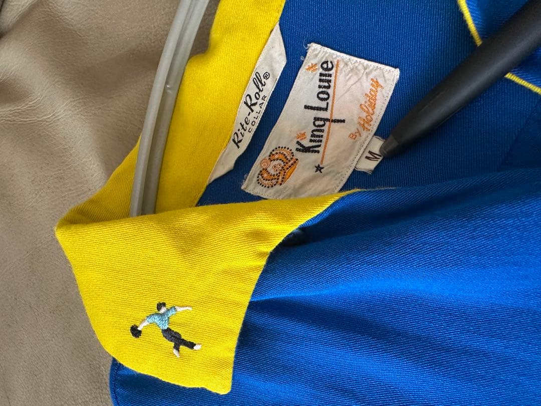 King Louie キングルイ ボーリングシャツ ヴィンテージ 刺繍 【M】