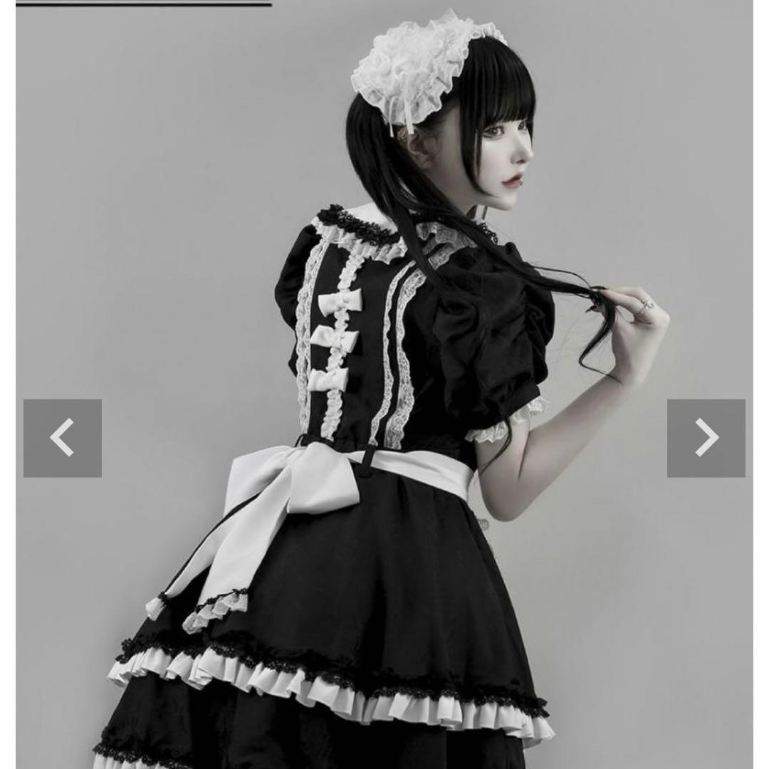 DimMoire【ディムモアール】絶メイドワンピースII/Black×White