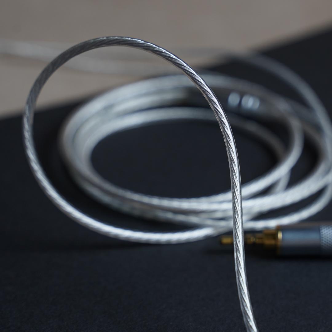 ついに7N 超冷凍製単結晶銅銀メッキ！最高スペックリケーブルMMXC/2.5mm