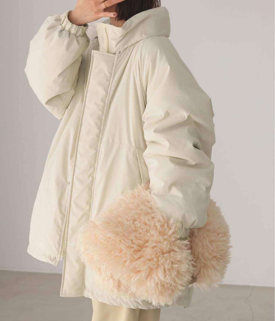 SLOBE IENA モンスターパーカーブルゾン ダウン