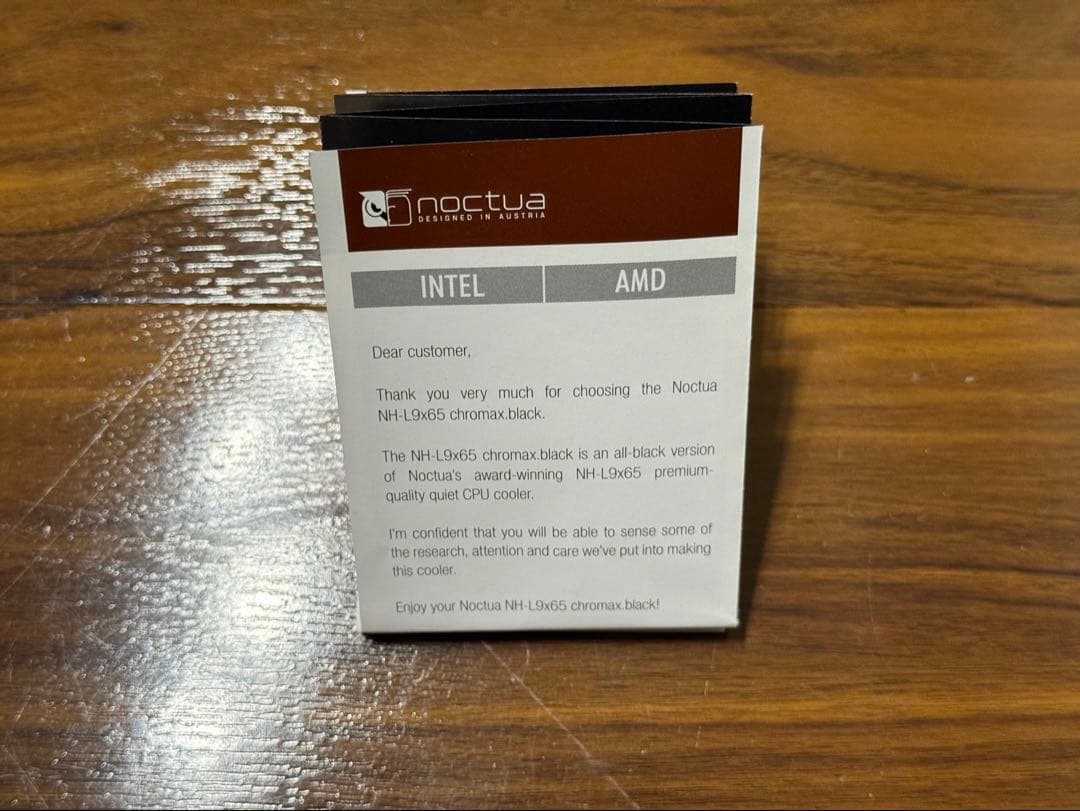 PC用ファン・クーラー Noctua NH-L9x65 chromax.black