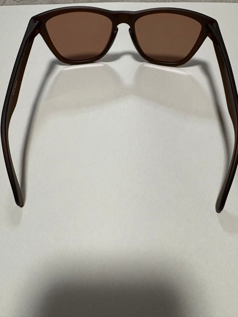OAKLEY フロッグスキンズ　ブラウン　レンズ交換しています　元レンズ有り