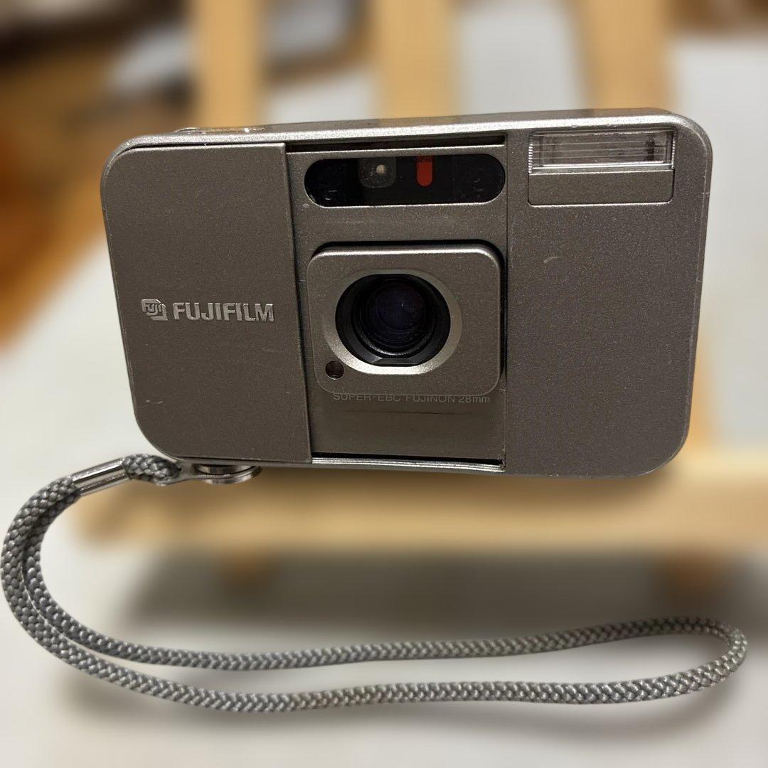 【フィルムカメラ】【ジャンク】富士フイルムCARDIA mini TIARA