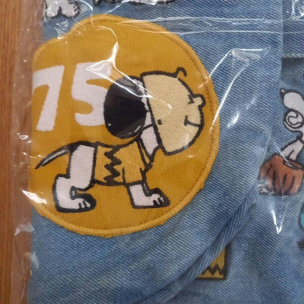 ✶即完品✶スヌーピー75周年✶刺繍ビッグトートバッグ✶YELLOWシリーズ✶