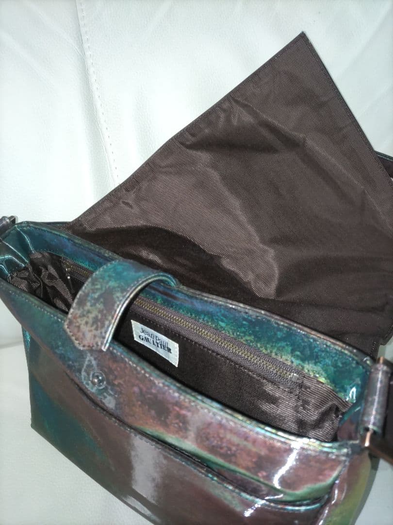 Jean Paul Gaultier メタリックショルダーバッグ