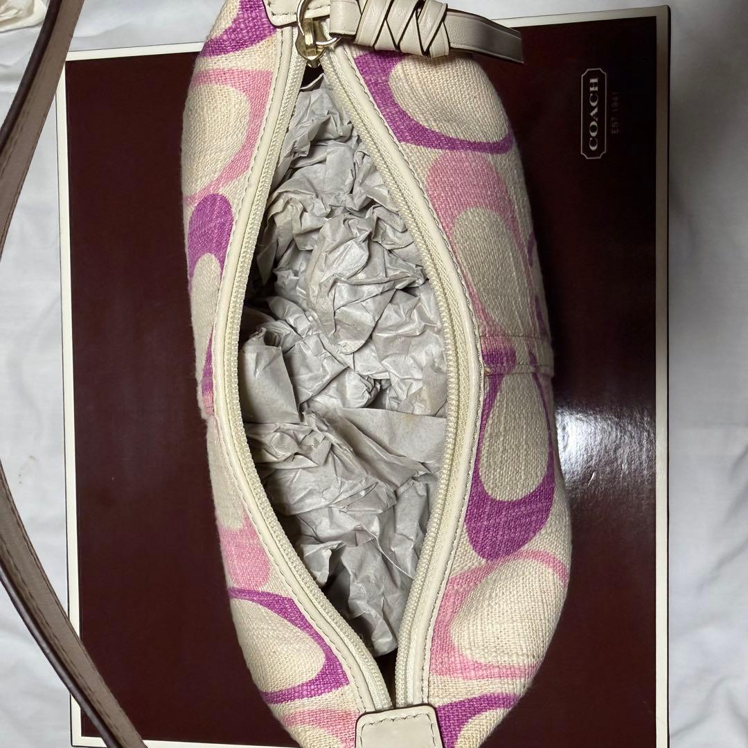 【新品未使用】COACH キャンバス ハンドバッグ コーチ