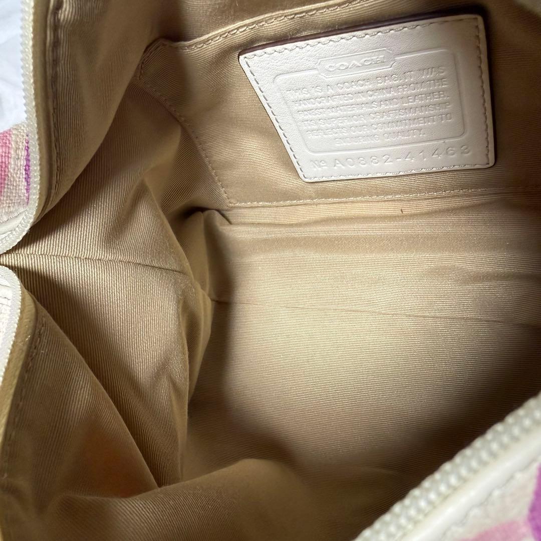 【新品未使用】COACH キャンバス ハンドバッグ コーチ