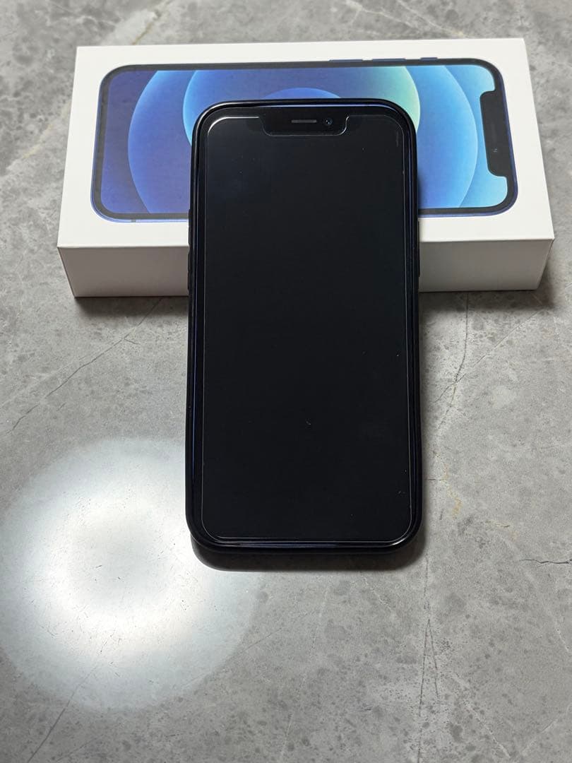 iPhone12 mini ブルー　青 128GB 値下げ中‼️