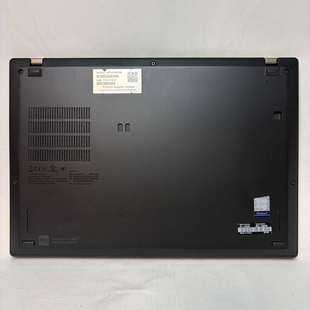 美品 ThinkPad X13 Gen1 第10世代 i5 13.3型 フルHD