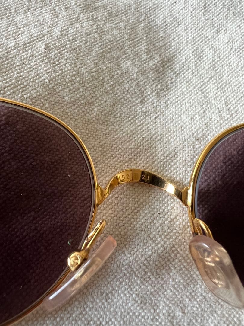小物 90s old Cartier gold Boston l frame