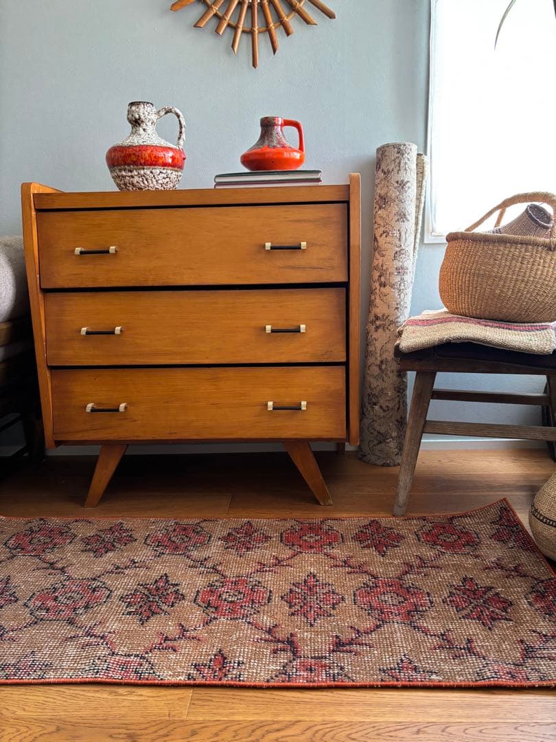 vintageトルコラグ 54×130