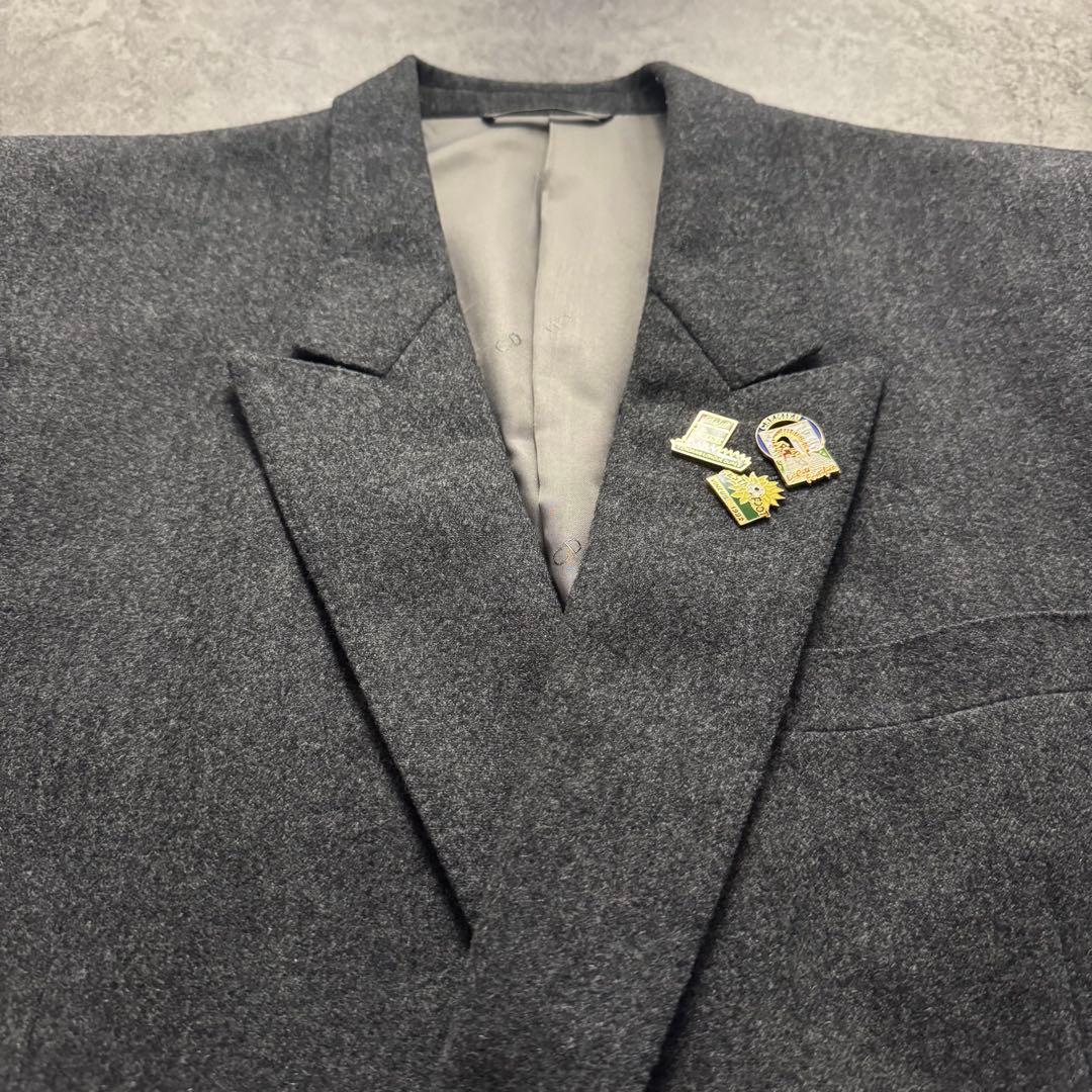 vintage Christian Dior テーラドジャケット　XL 銀ボタン