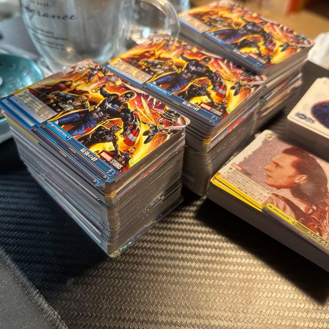 ヴァイスシュヴァルツ　マーベル　marvel　vol3 RR以下4コン　SP一つ