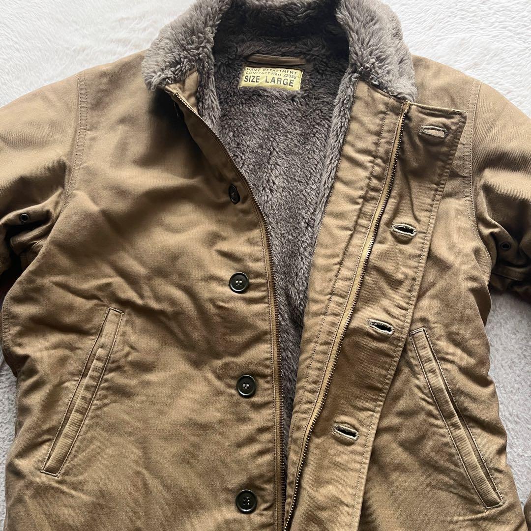 美品✨バズリクソンズ N1 デッキジャケット ミリタリージャケット