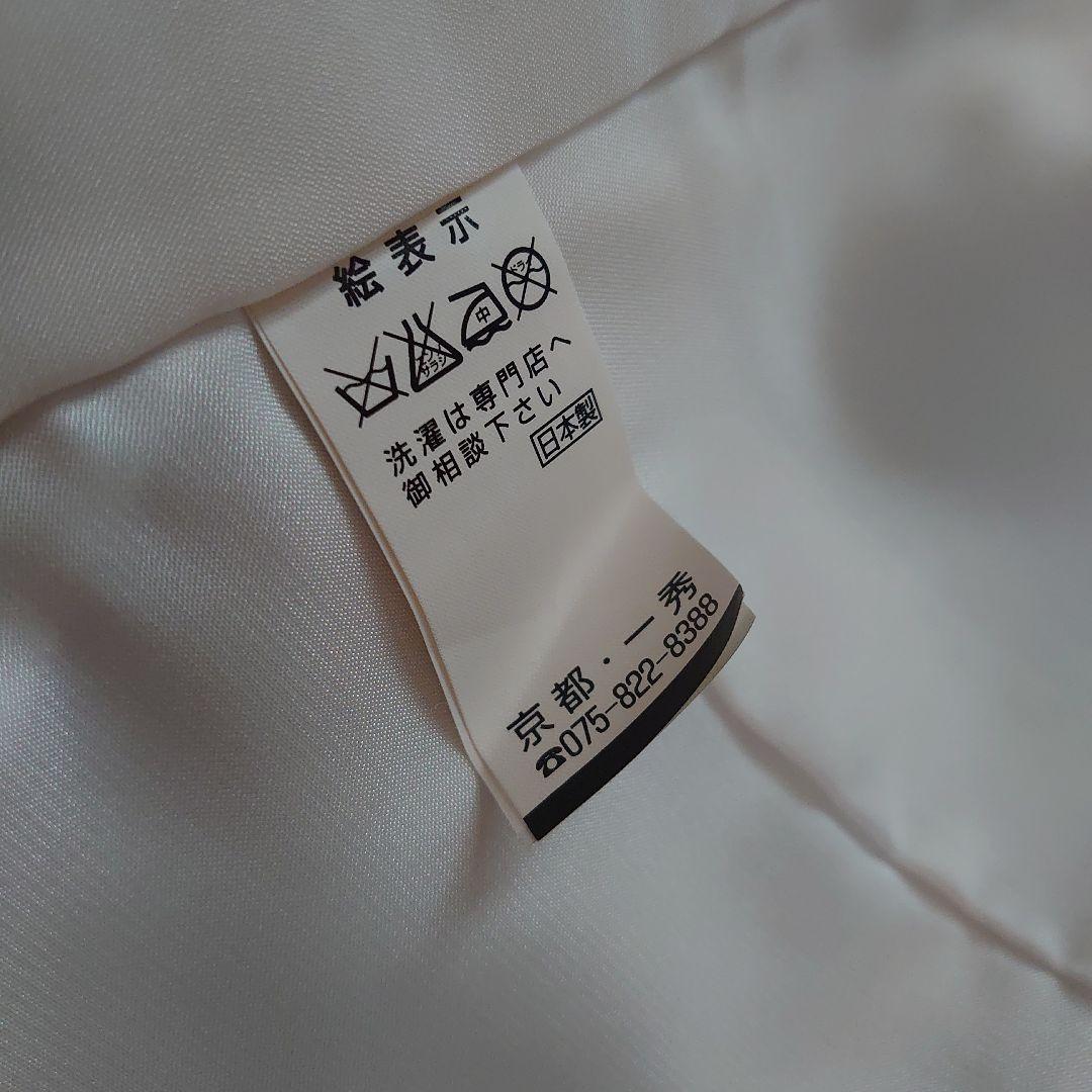 【美品】正絹 日本製 京都一秀 産着 長襦袢付 男児　光悦茶　袴付　高級