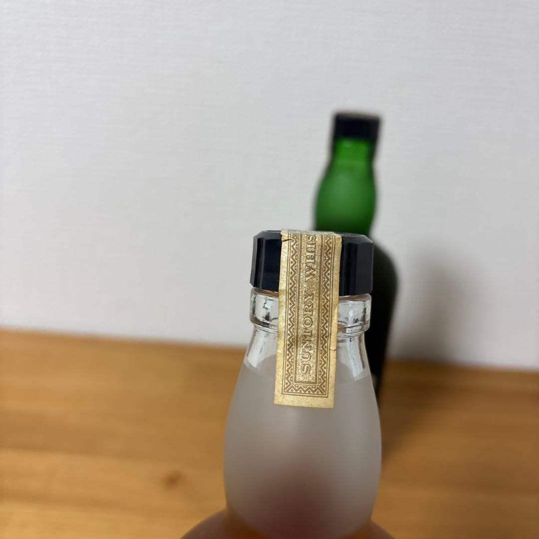 サントリーウイスキー　山崎蒸溜所秘蔵モルト/白州蒸溜所秘蔵モルト　2点セット①