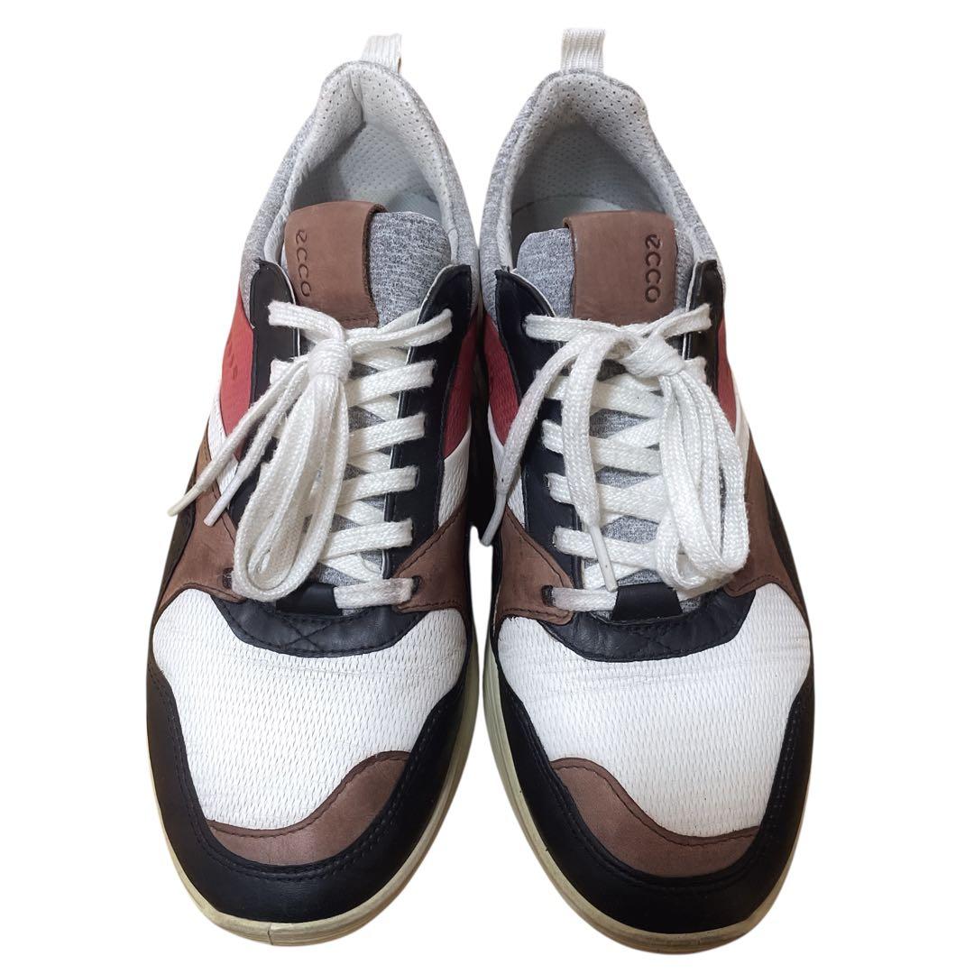 ECCO エコー ブラックトマト ゴルフシューズ EU41 26cm 良品