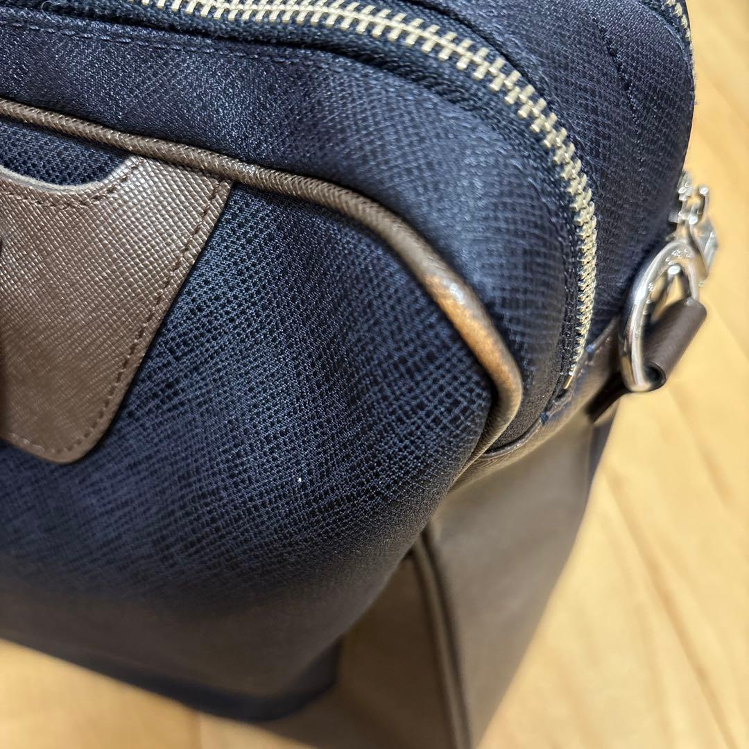 Pellemorbidaビジネスバッグ　紺