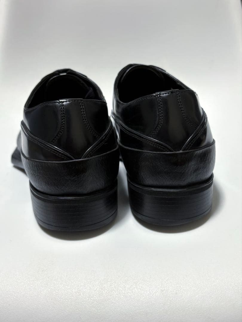 名作 プラダ12AW ラバーソールドレスシューズ6 美品