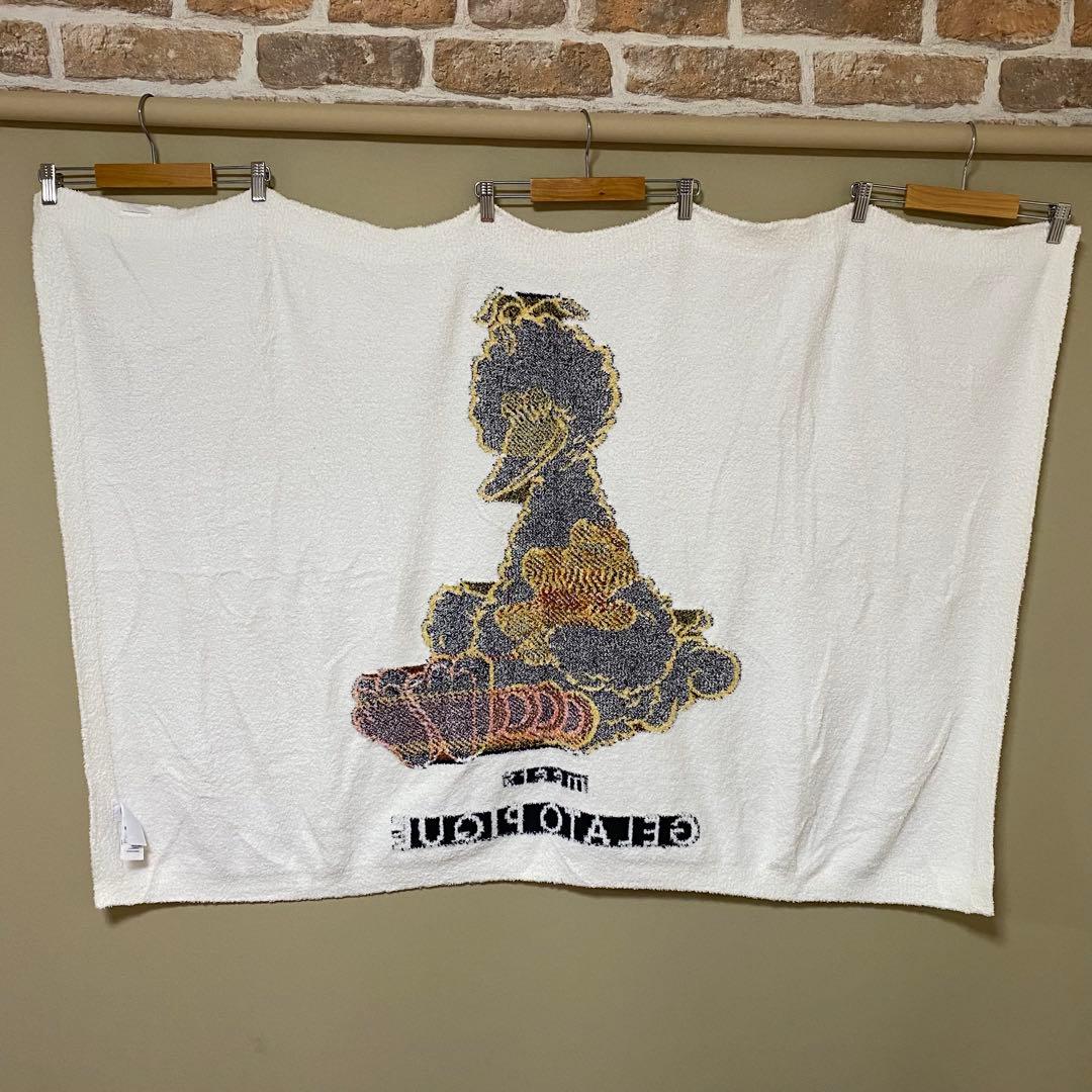 ジェラートピケ ビッグバード ブランケット セサミストリート