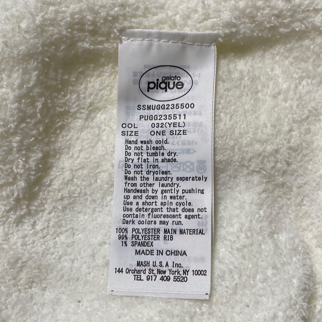 ジェラートピケ ビッグバード ブランケット セサミストリート