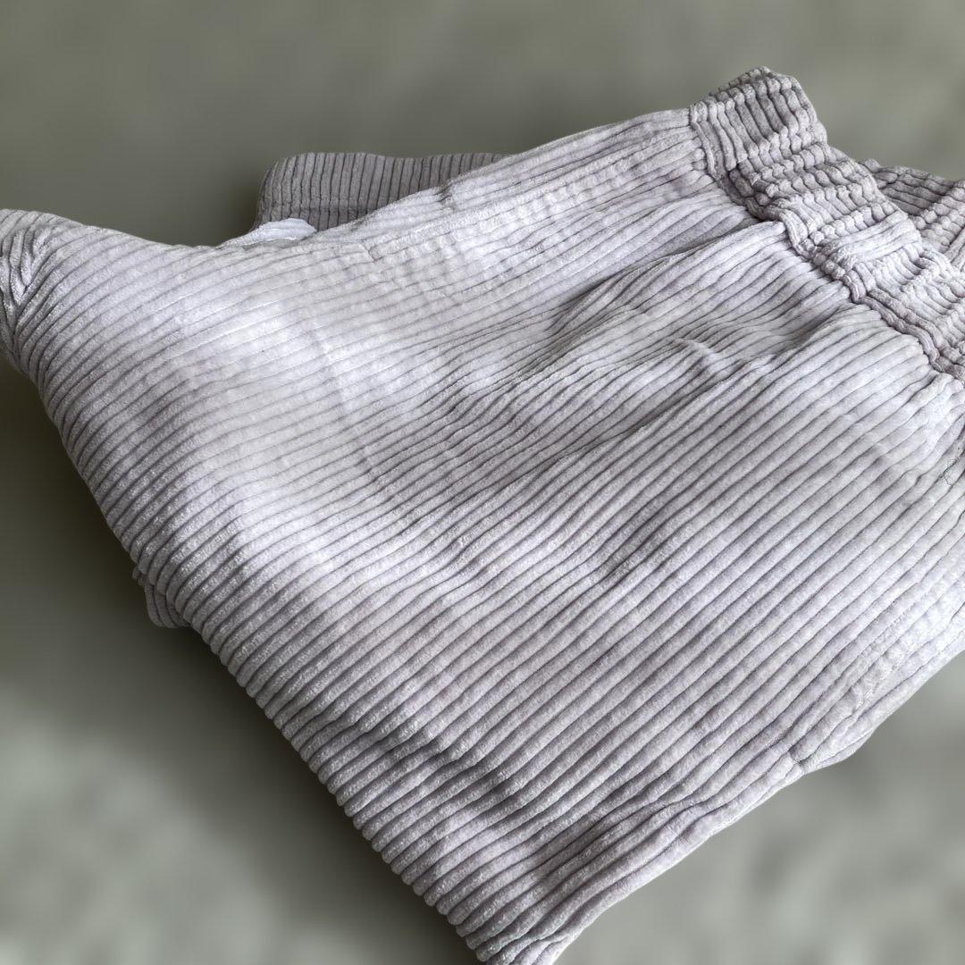 ネストローブ It's ME 太畝カラーコーデュロイパンツnestRobe