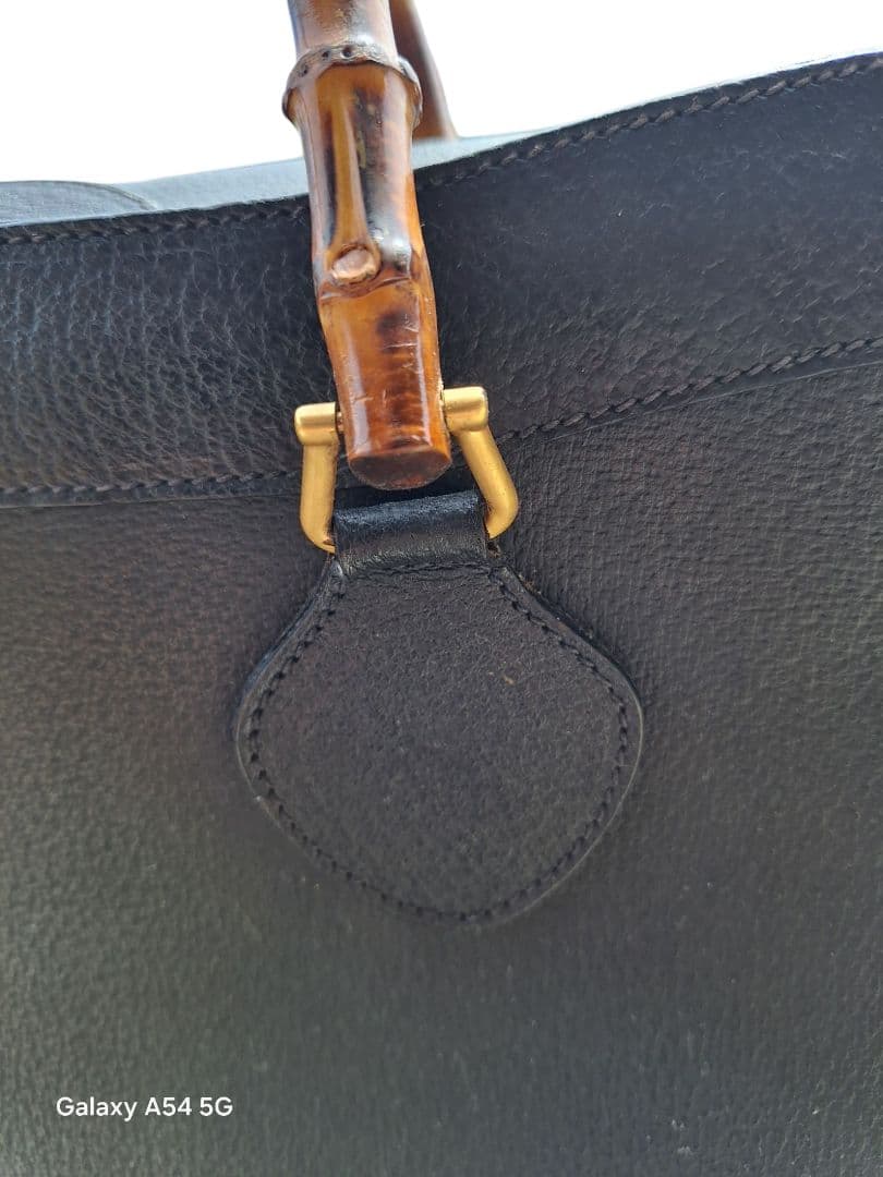 GUCCIダイアナバンブートートバッグ 大容量　レザー