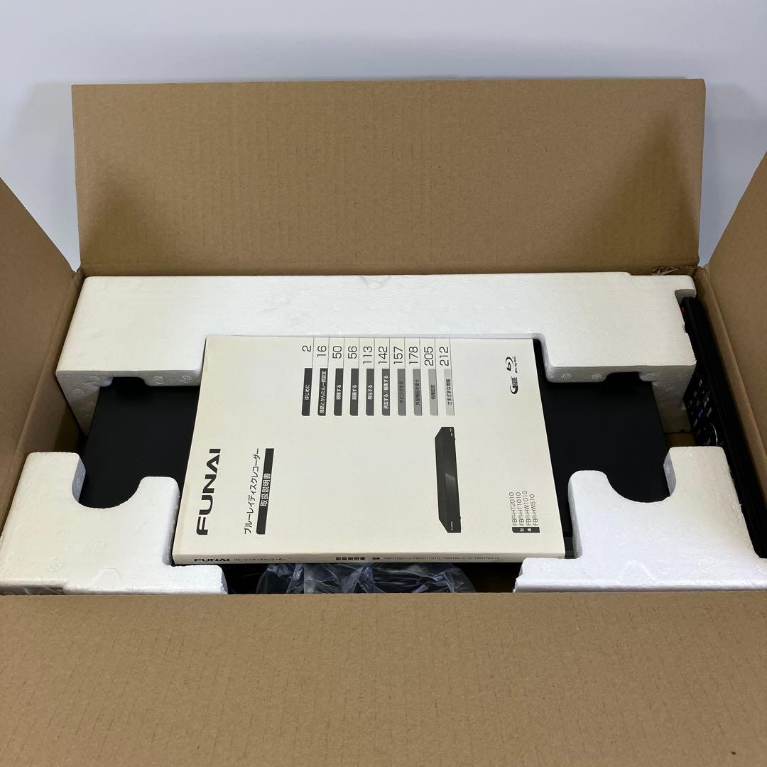 【美品】FUNAI ブルーレイディスクレコーダー 1TB FBR-HT1010