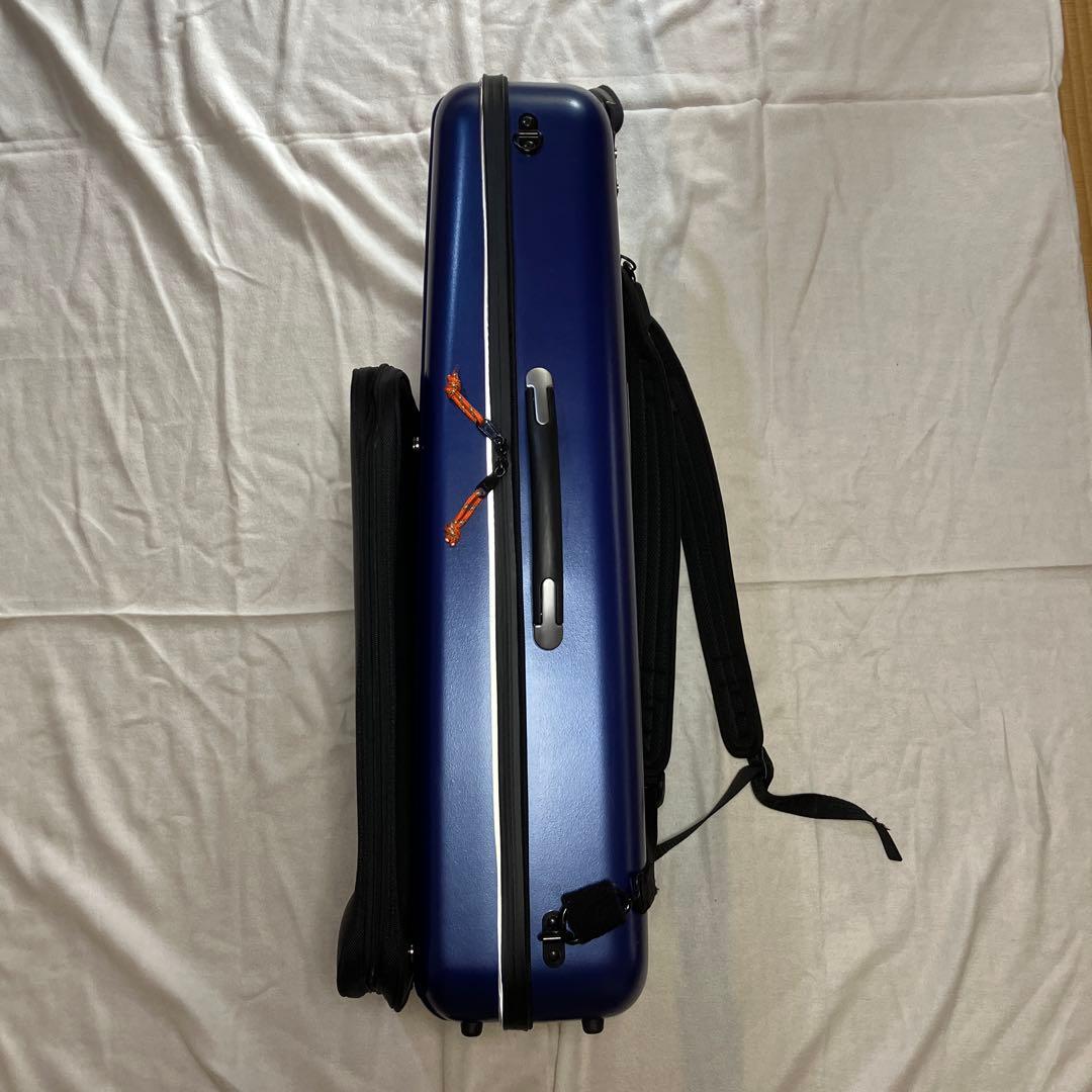 GLテナーサックスケース ハードシェル 青