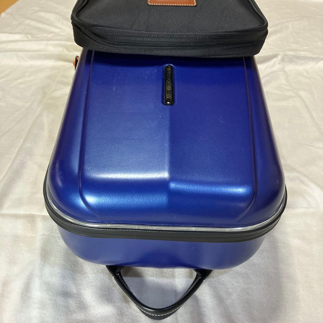 GLテナーサックスケース ハードシェル 青