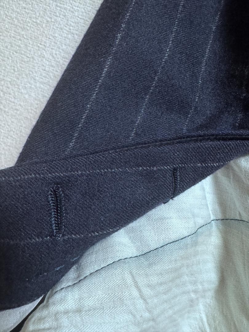 DALCUORE ダルクオーレ　ビームスハウス購入　ネイビーストライプスーツ42