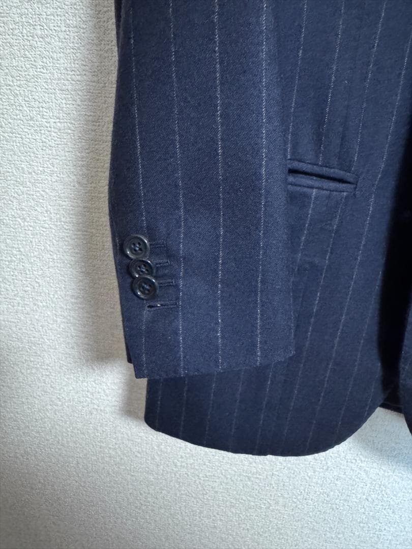 DALCUORE ダルクオーレ　ビームスハウス購入　ネイビーストライプスーツ42