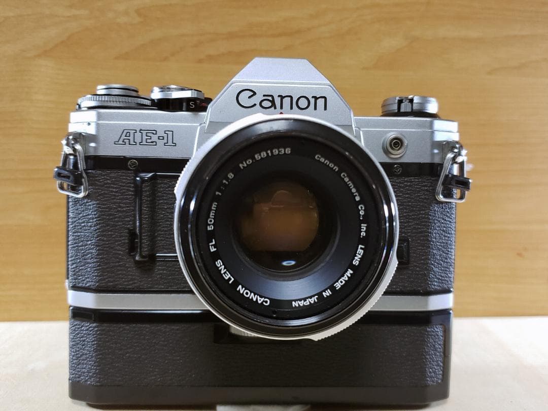 CANON AE-1 連射一眼 セット (Power Winder A付)