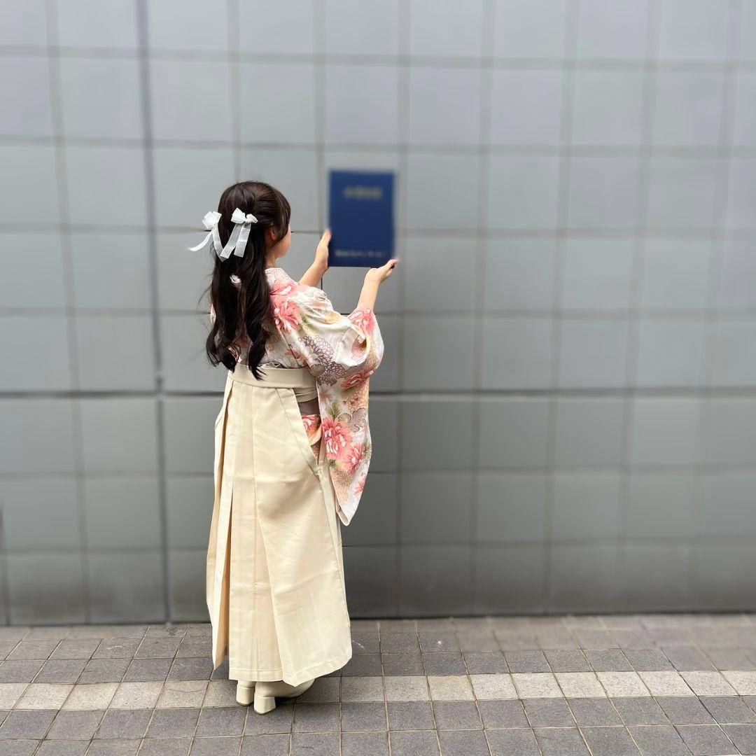 本日限定☆卒業式、袴セット ＋パール衿付き3点 まとめ商品