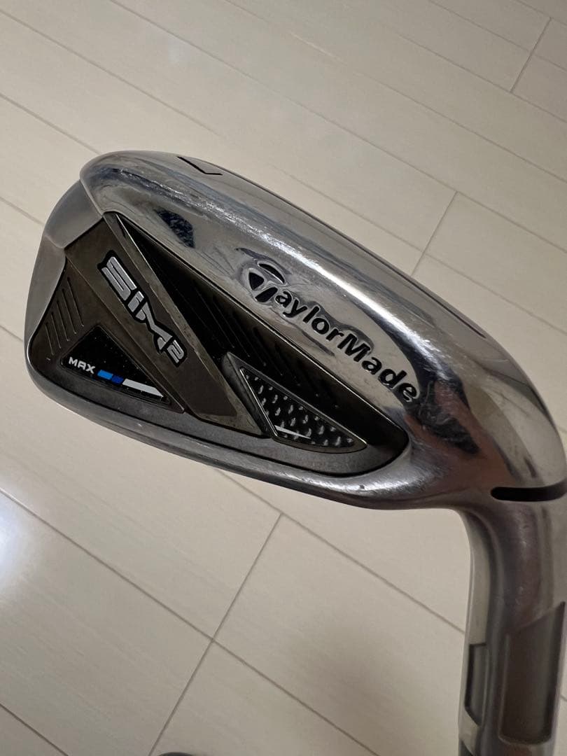 テーラーメイド、7番アイアン、Sim2max、右打ち用、フレックスS、